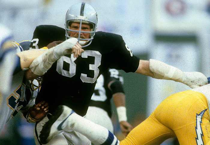 Ted Hendricks, AFC title game, January 1981.